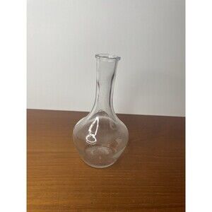 Vintage Libbey Bud Vase Glass, Mid Century MCM 5”